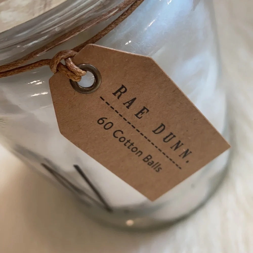 RAE DUNN cotton balls